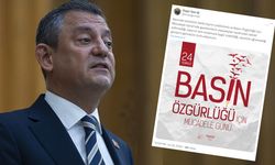 Özgür Özel'den 'Basın Özgürlüğü İçin Mücadele Günü' paylaşımı