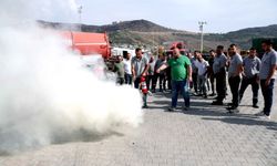 Bayraklı Belediyesinde yangın ve ilk yardım tatbikatı