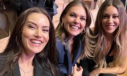 Fahriye Evcen, Aslı Enver ve Sinem Kobal bir arada