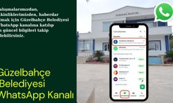 Güzelbahçe Belediyesi WhatsApp Kanalı hizmete açıldı