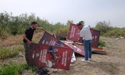 Efes Selçuk’ta CHP'nin 19 Mayıs Mitingi Afişleri Toplatıldı