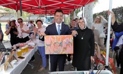 Bayraklı’da üreten kadınlar el sanatlarını sergiledi