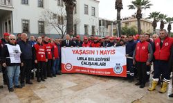 Urla’da işçiye çifte bayram