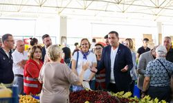 Başkan Erman Uzun’dan Bayram Öncesi Pazaryeri Ziyareti