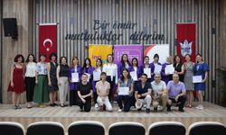 Konak’ın kadın CNC operatörleri sertifikalarını aldı