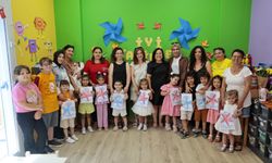 Konaklı minikler karne sevinci yaşadı