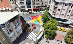Konak’ta okul yollarına renkli dokunuş yayılıyor