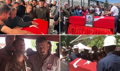 Türkiye Şehitlerine Gözyaşlarıyla Veda Ediyor