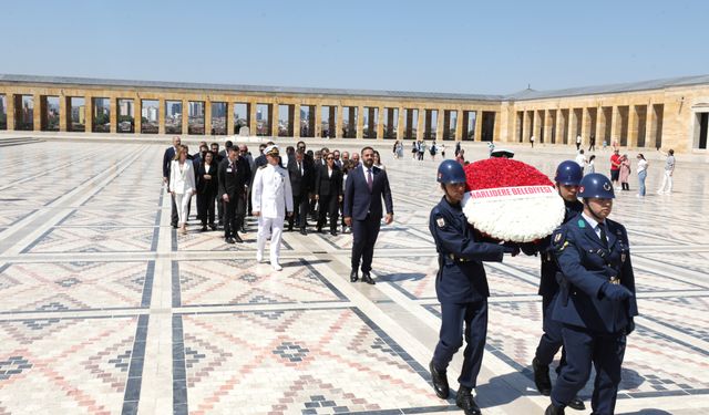 Başkan Erman Uzun’dan Anıtkabir'e ziyaret