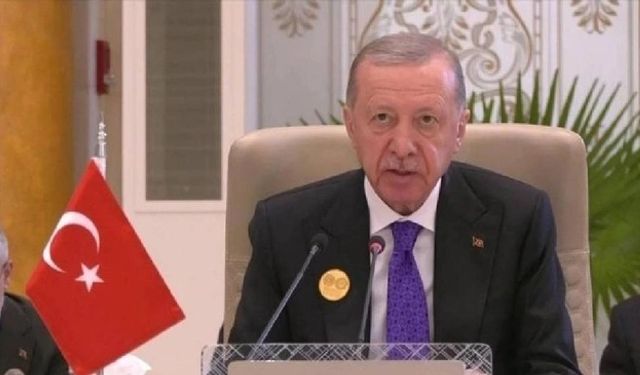 Erdoğan'dan İsrail çıkışı: Amacı, Filistin'i ilhak etmektir