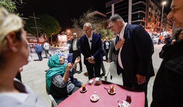 Halkın sofrası Gaziemir'de kuruldu