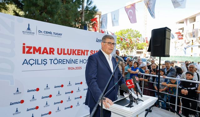Başkan Tugay, ikinci İZMAR şubesini Menemen Ulukent'te açtı