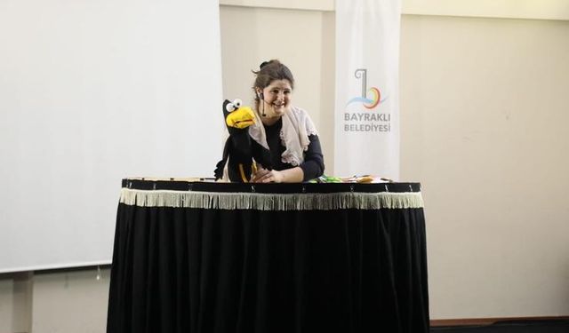Bayraklılı çocuklar sanat ve spor etkinliklerinde buluştu
