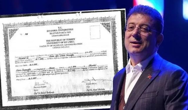 İmamoğlu'nun diploması iptal edilmedi çünkü dekanlar imza atmıyor!