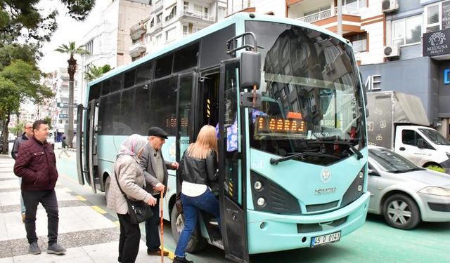 Manisa’da toplu ulaşımda şoför kart ve nakit ödeme dönemi bitiyor