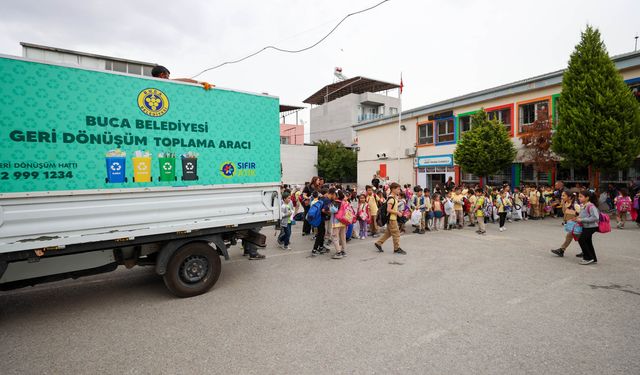 Buca Belediyesi’nin örnek geri dönüşüm çalışması