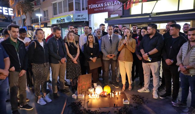 Soma’da hayatını kaybeden 301 madenci Konak’ta anıldı