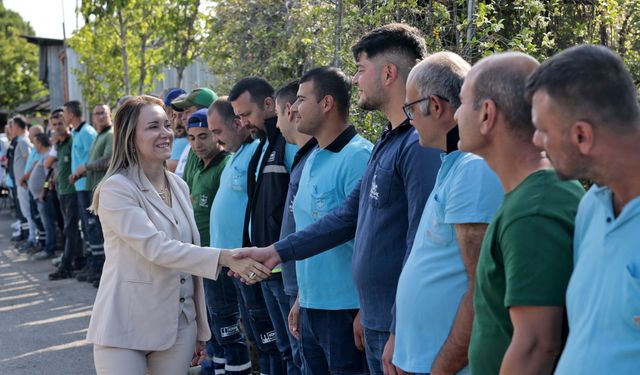 Başkan Mutlu’dan belediye birimlerine bayram ziyareti