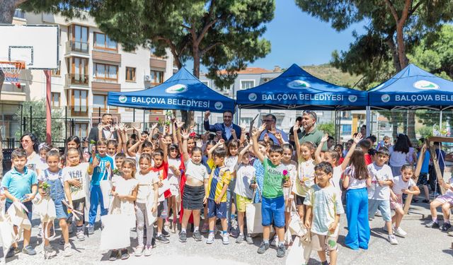 Çocuklara geri dönüşümün önemi anlatıldı