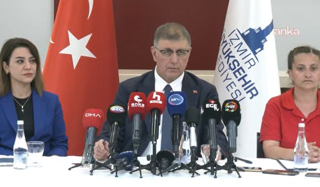 İzmir Büyükşehir Belediyesi Başkanı Cemil Tugay açıklama yaptı