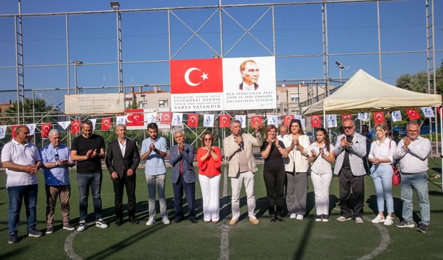 Güzelbahçe’de Önce Açılış Sonra Bayramlaşma
