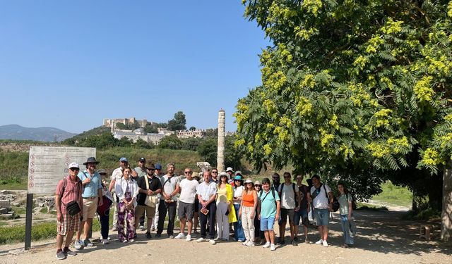 Genç Rehberler Efes Selçuk Kültür Rotasını Gezdi