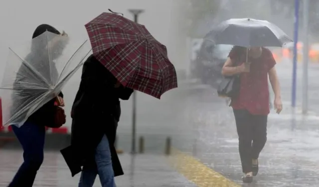 Meteoroloji İl İl Uyardı! Sağanak ve Fırtına Geliyor...