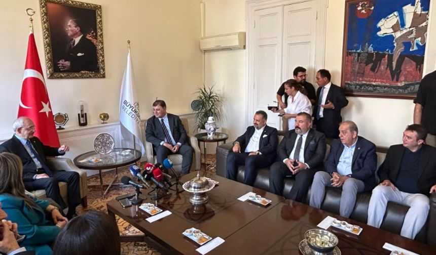 Kılıçdaroğlu'ndan Başkan Tugay'a ziyaret