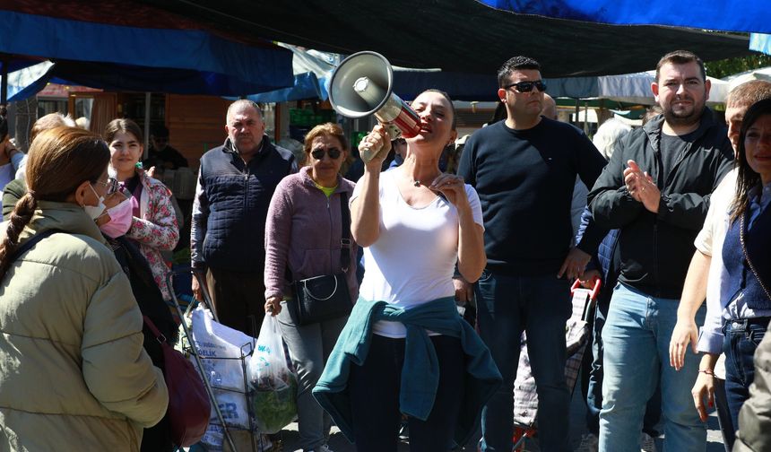 Başkan Filiz Ceritoğlu Sengel’den Pazarda Sandık Çağrısı