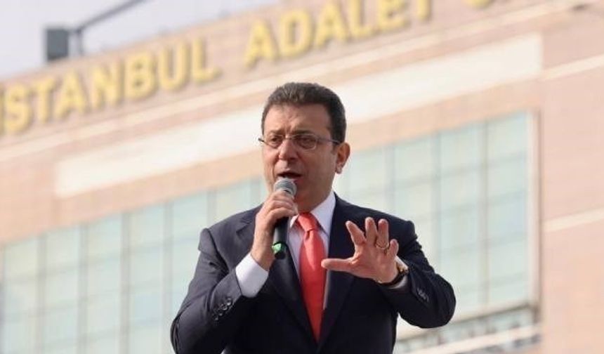 Ekrem İmamoğlu yargı mensuplarına seslendi: 'Bugün gösterilecek onurlu tutum ve tavrı...'