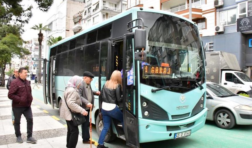 Manisa’da toplu ulaşımda şoför kart ve nakit ödeme dönemi bitiyor