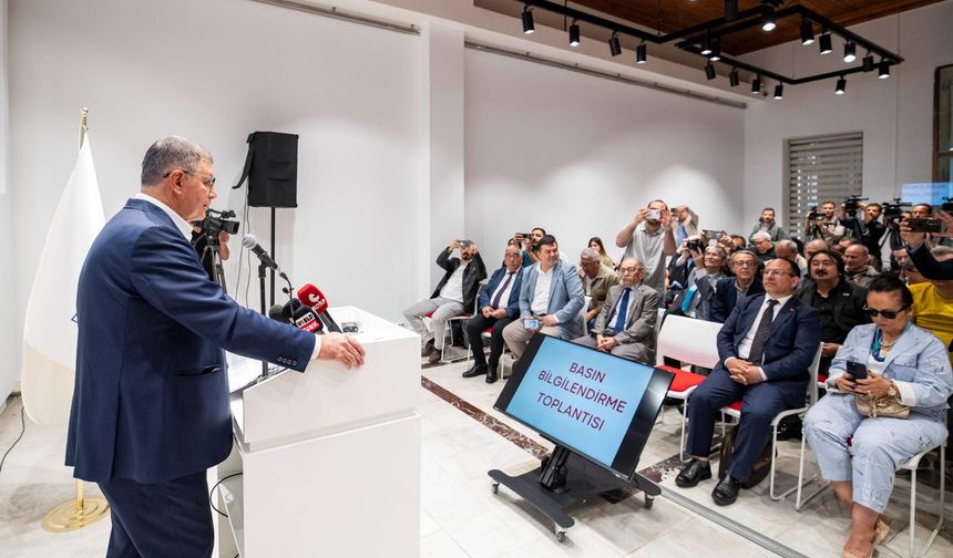 Başkan Tugay kent gündemine ilişkin önemli açıklamalar yaptı