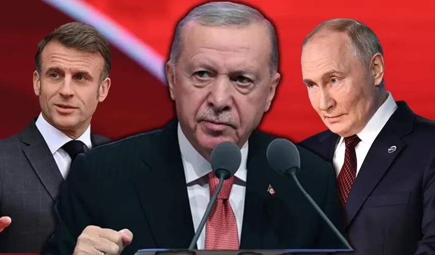 İstanbul'da 'Barış Zirvesi' İçin İki Kritik Temas: Cumhurbaşkanı Erdoğan Putin ve Macron'la Görüştü