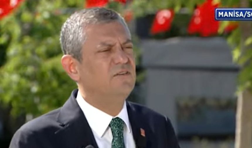 CHP Lideri Özel, Çözüm İçin Yine Meclis’i işaret Etti!