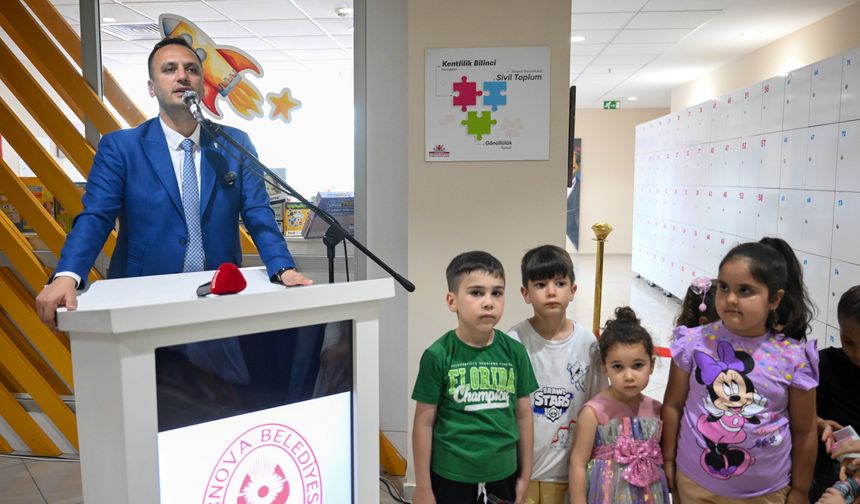 Bornova’da Oyuncak Kütüphanesi açıldı